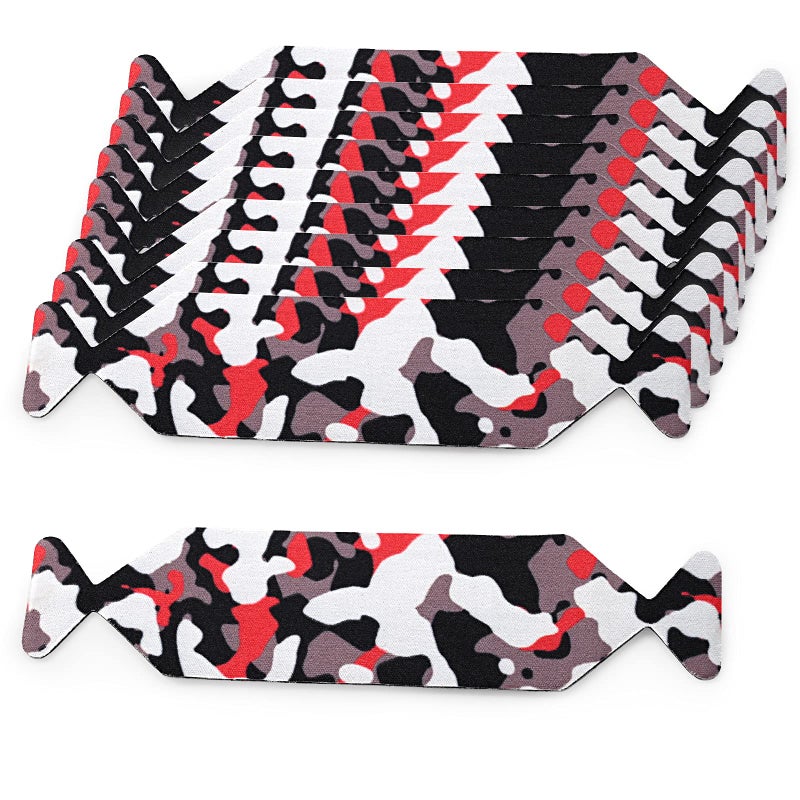 Gomake Vinyl Squeegee Buffer Pre-Cut Squeegee Felt for Window Tint Application Tool (10PCS* Camouflage Felt) - Image 1